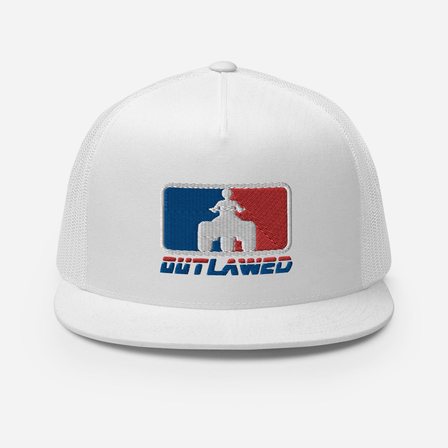 Pro League Threewheeler Flat Bill Trucker Cap