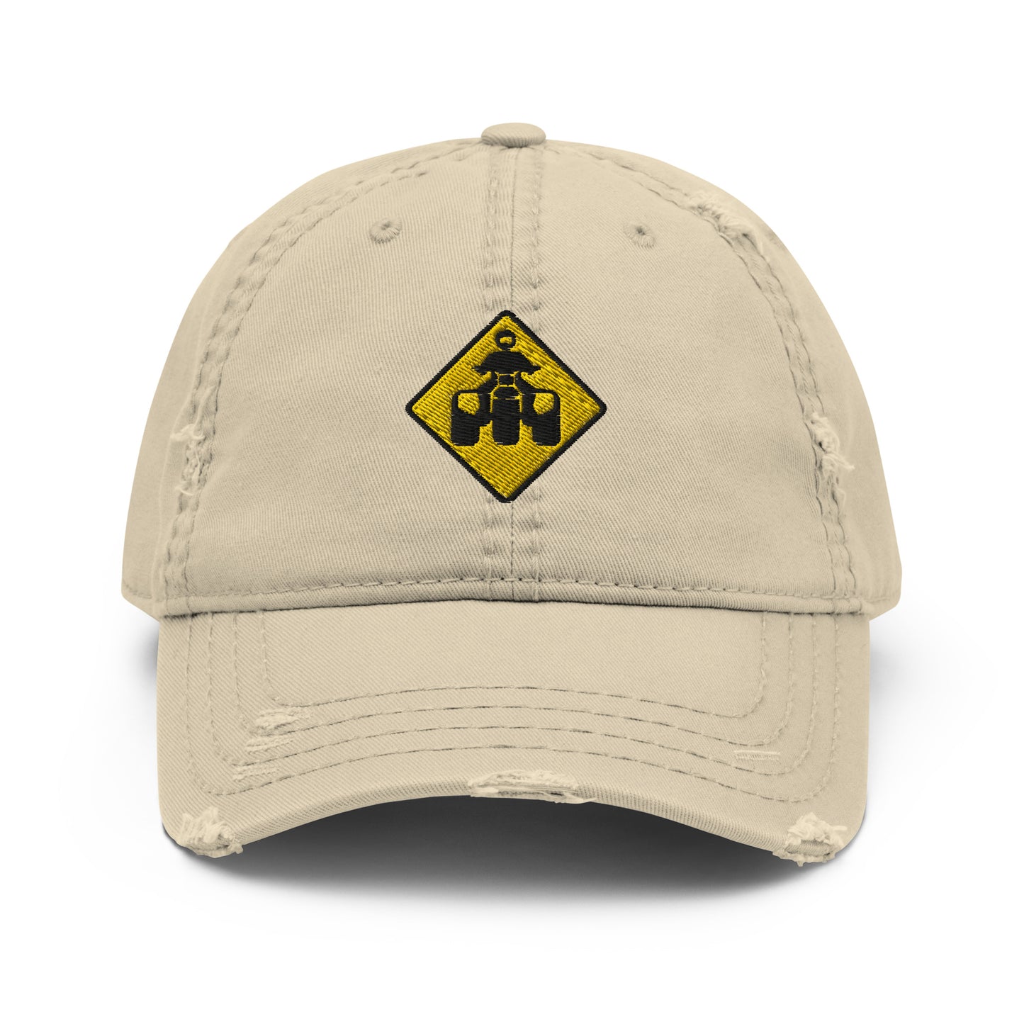 Street Sign Threewheeler Distressed Dad Hat