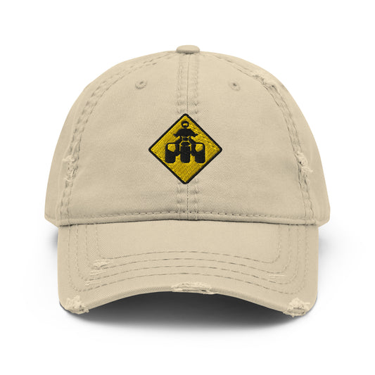 Street Sign Threewheeler Distressed Dad Hat