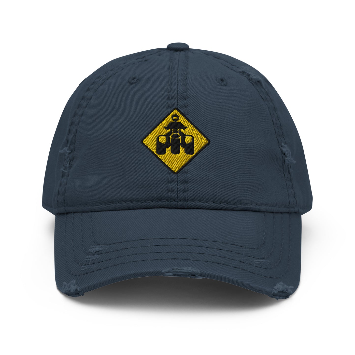 Street Sign Threewheeler Distressed Dad Hat