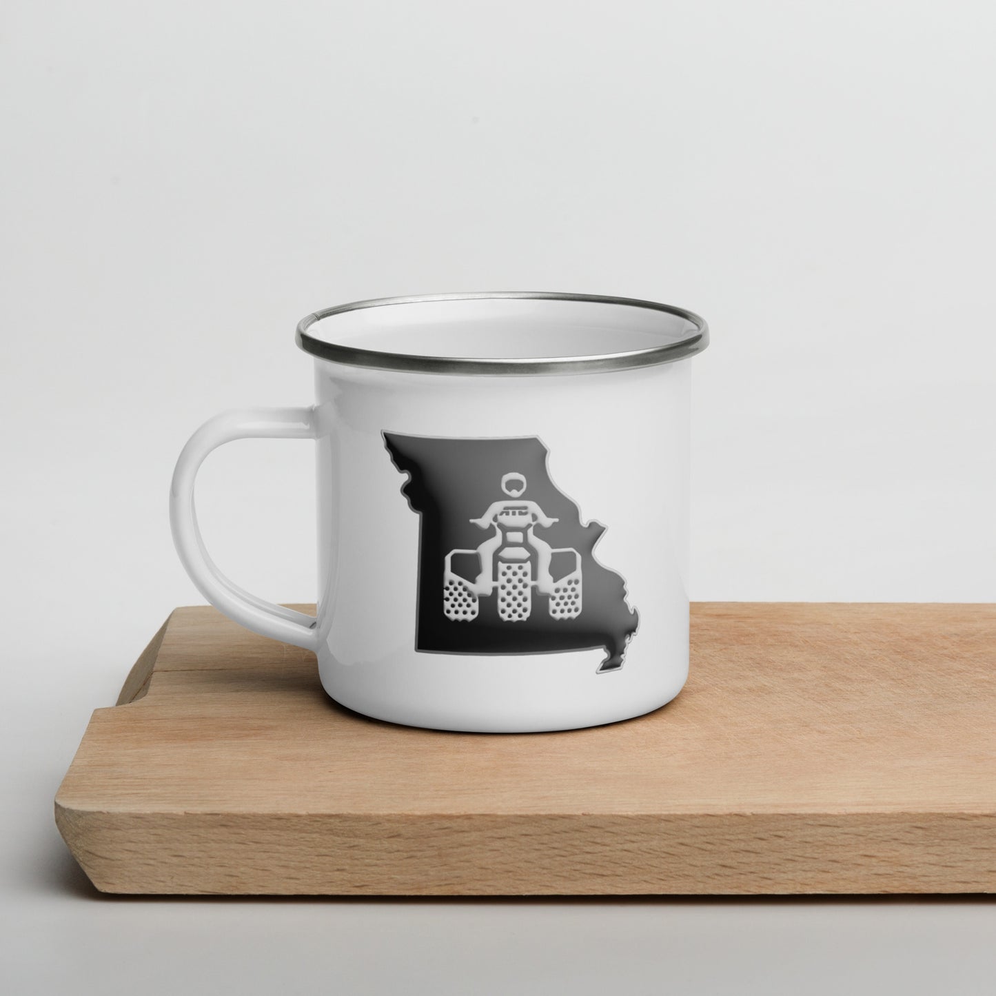 Missouri Threewheeler Enamel Mug