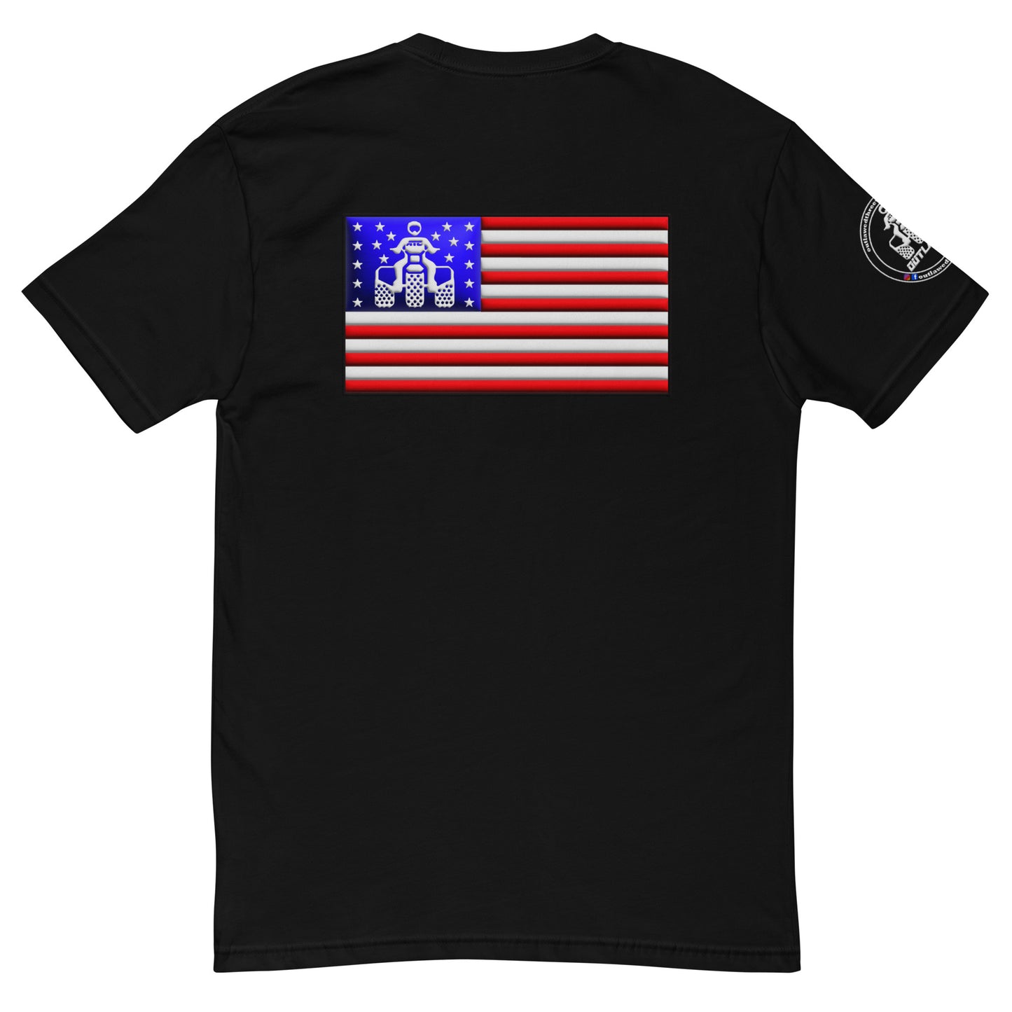 Threewheeler Flag Short Sleeve T-shirt