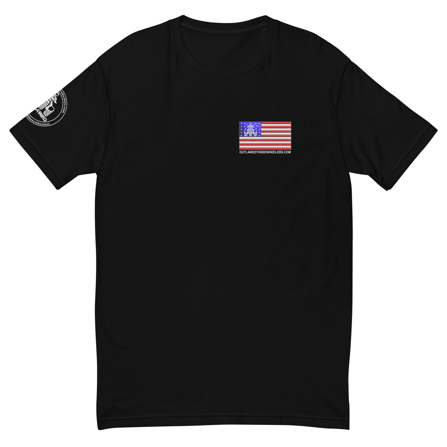 Threewheeler Flag Short Sleeve T-shirt