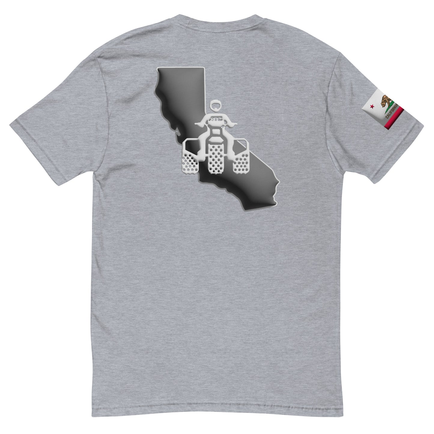 California Threewheeler Short Sleeve T-shirt