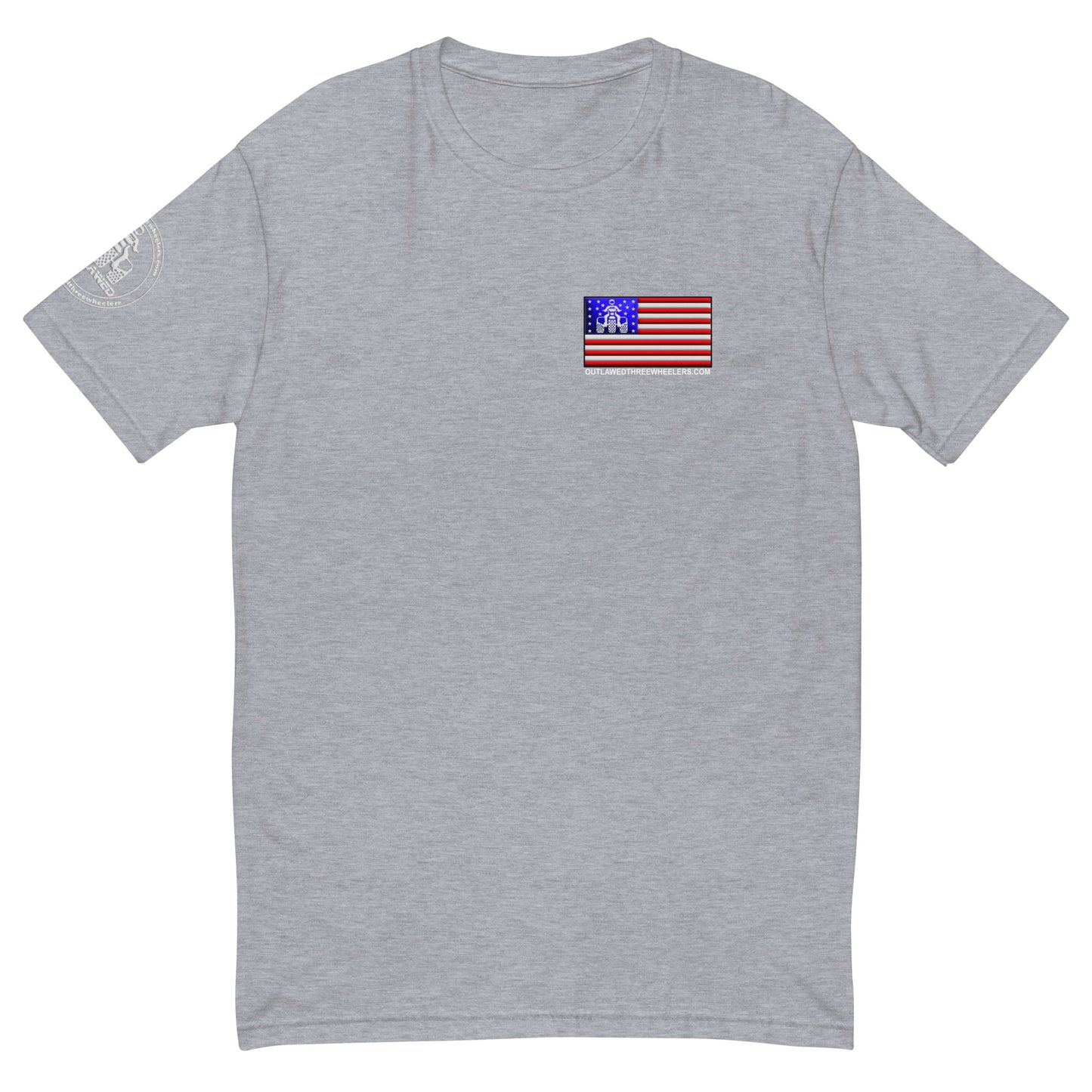 Threewheeler Flag Short Sleeve T-shirt