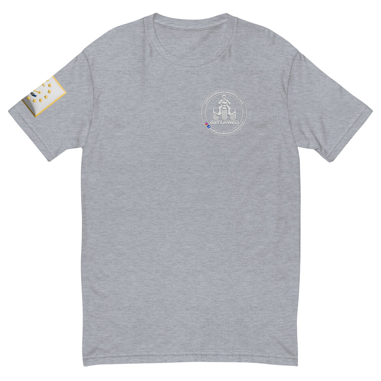 Rhode Island Threewheeler Short Sleeve T-shirt