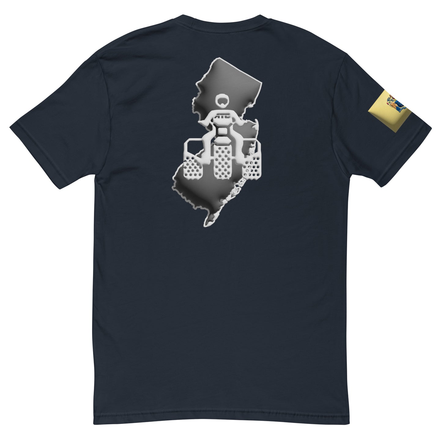 New Jersey Threewheeler Short Sleeve T-shirt