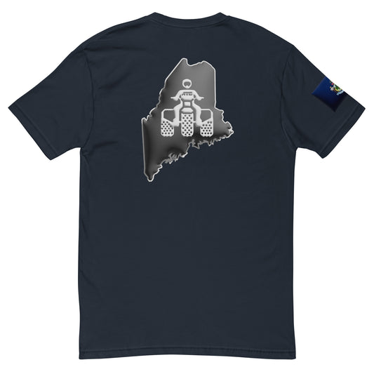 Maine Threewheeler Short Sleeve T-shirt