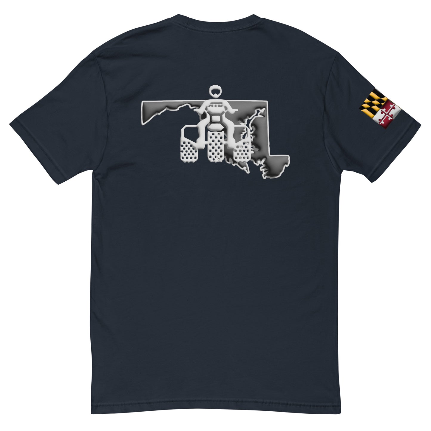 Maryland Threewheeler Short Sleeve T-shirt