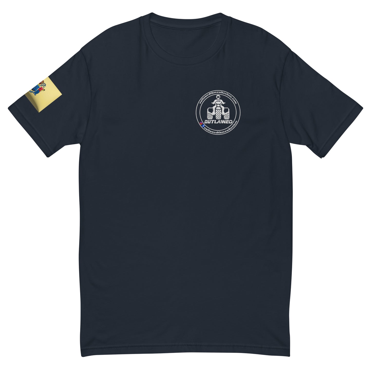 New Jersey Threewheeler Short Sleeve T-shirt