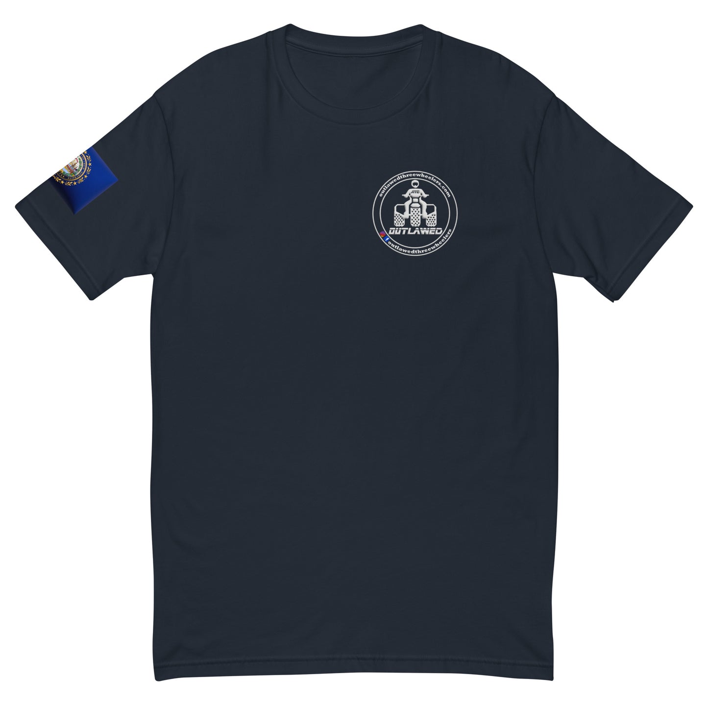 New Hampshire Threewheeler Short Sleeve T-shirt