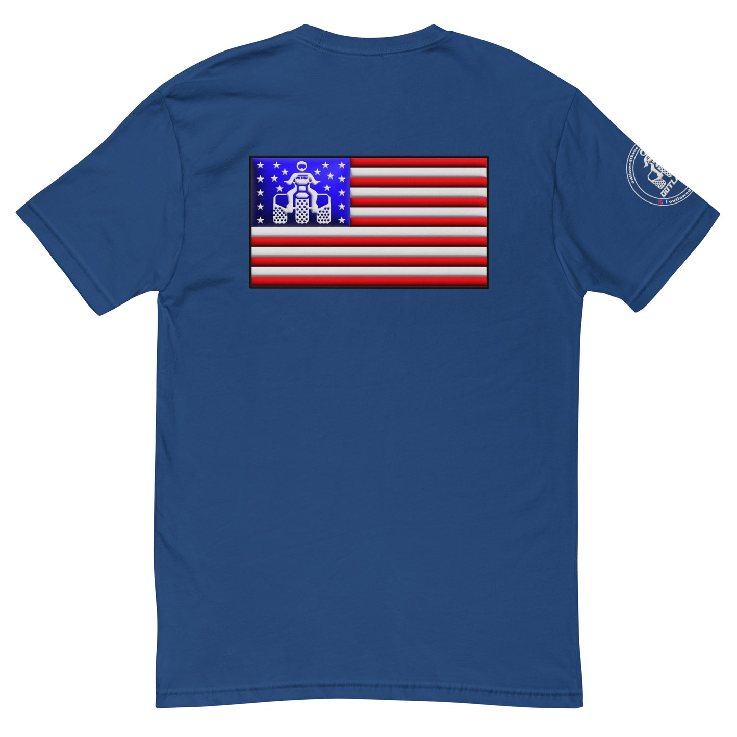 Threewheeler Flag Short Sleeve T-shirt