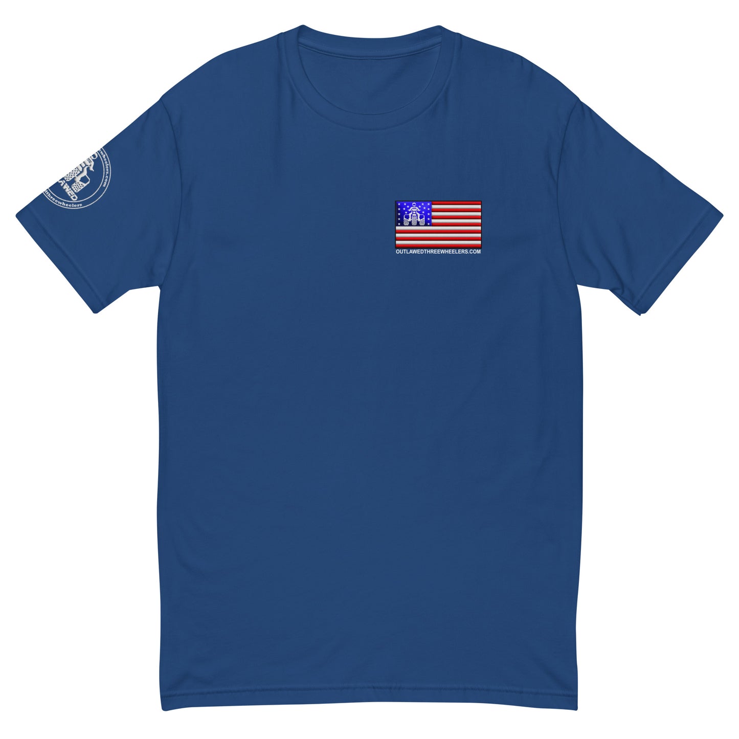 Threewheeler Flag Short Sleeve T-shirt