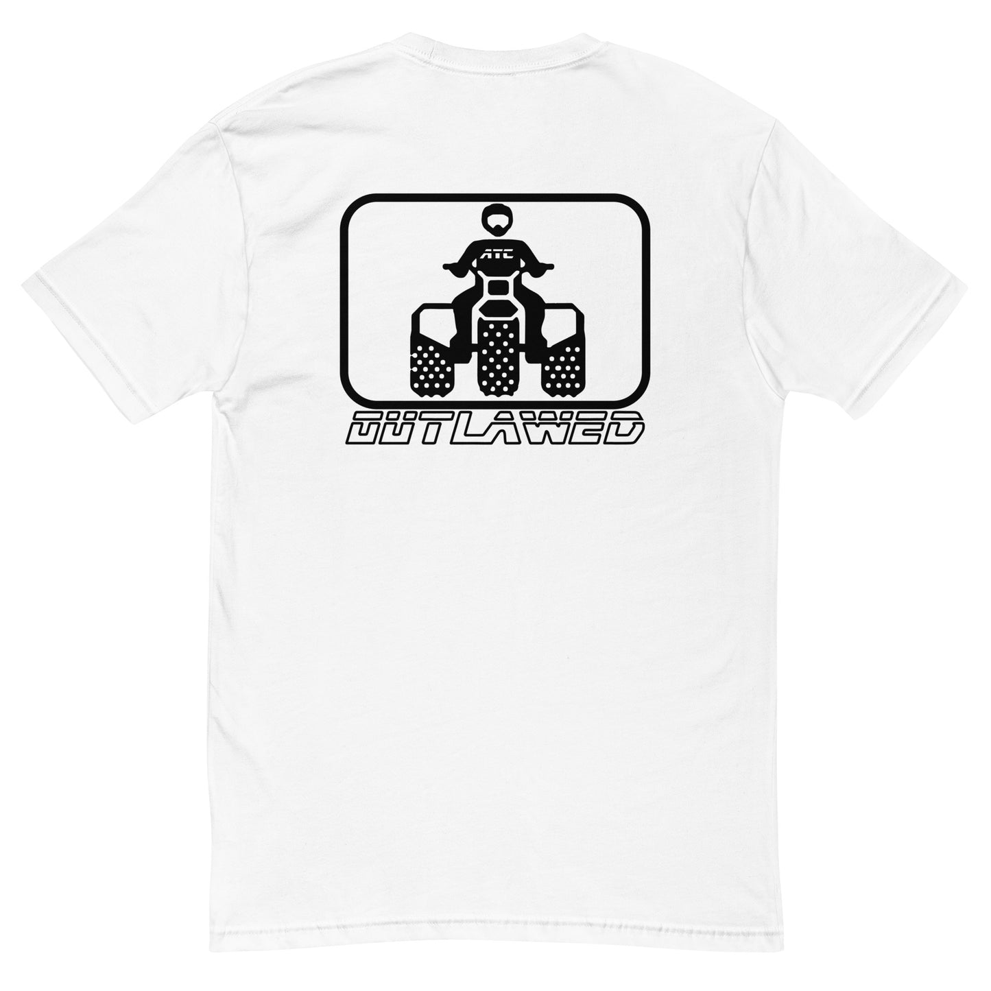 Black and White Threewheeler Short Sleeve T-shirt