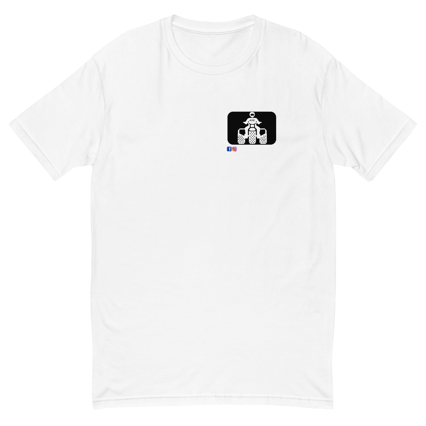 White and black Short Sleeve T-shirt