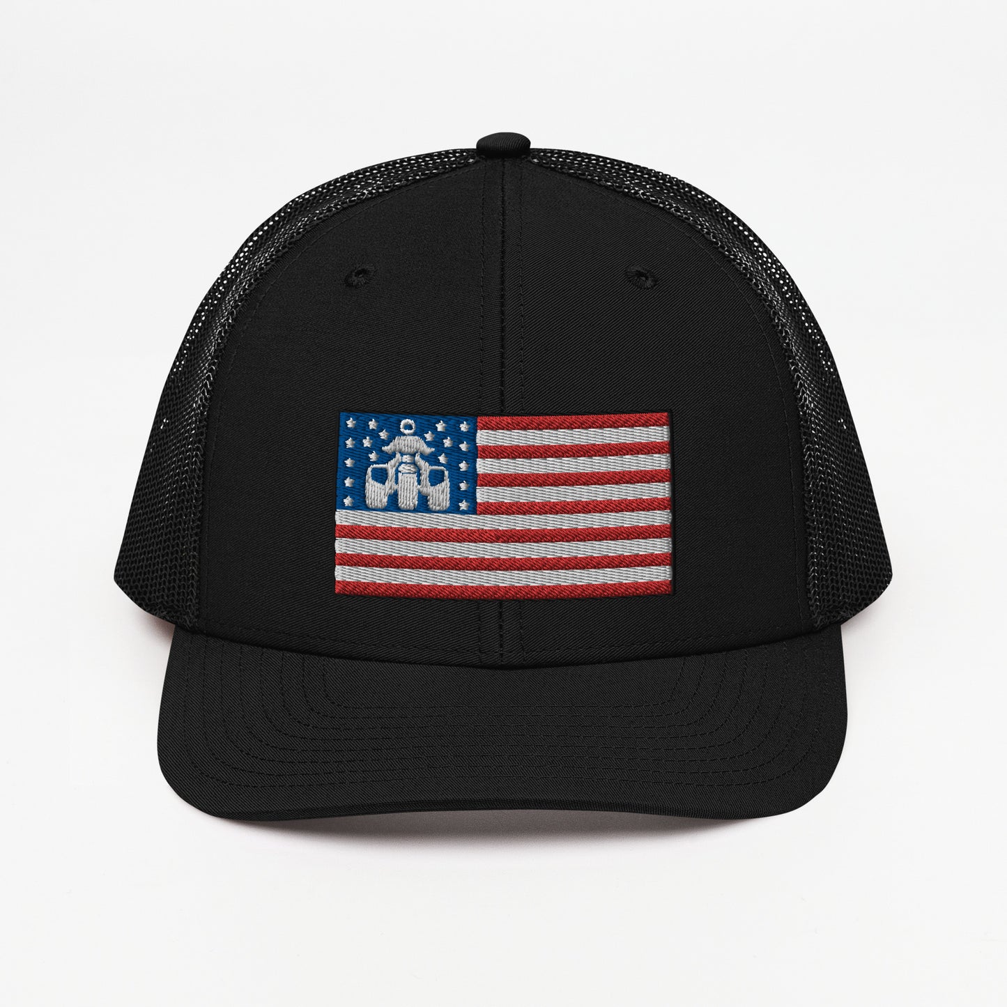 Threewheeler Flag Logo Richardson 112 Hat