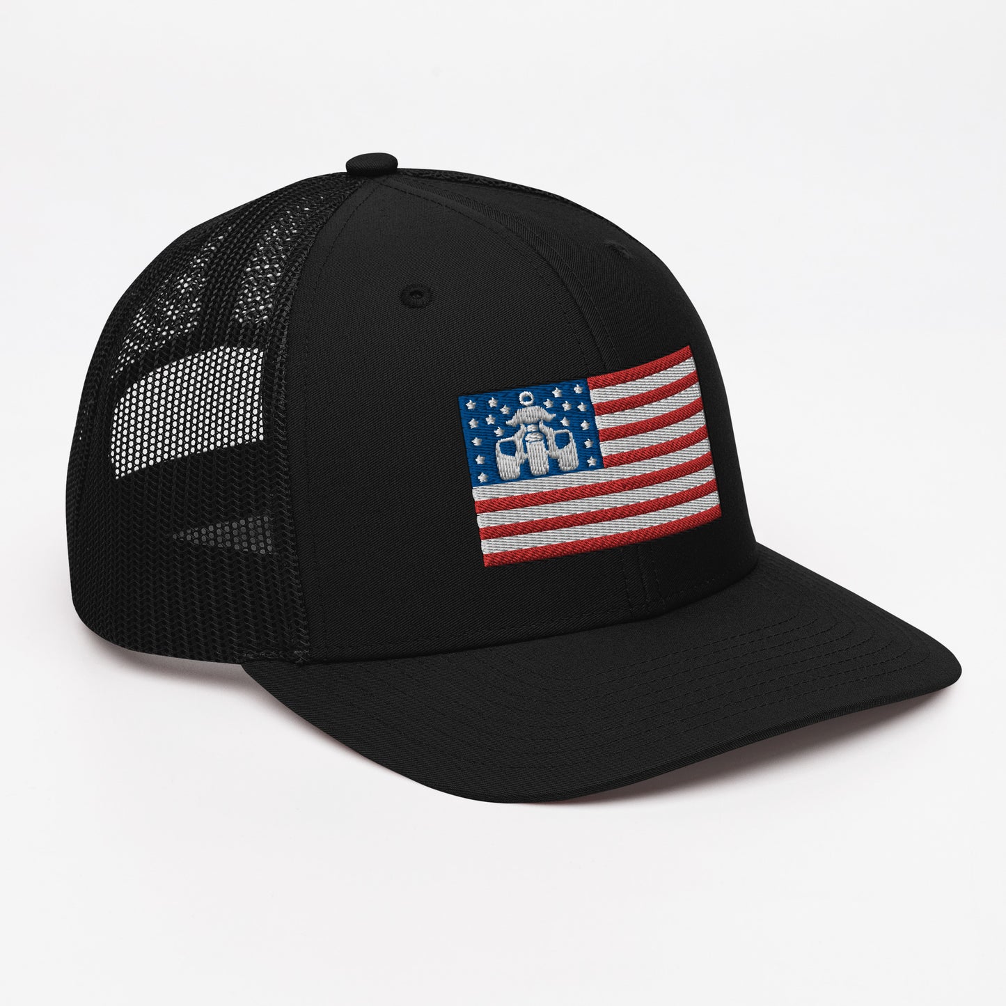 Threewheeler Flag Logo Richardson 112 Hat