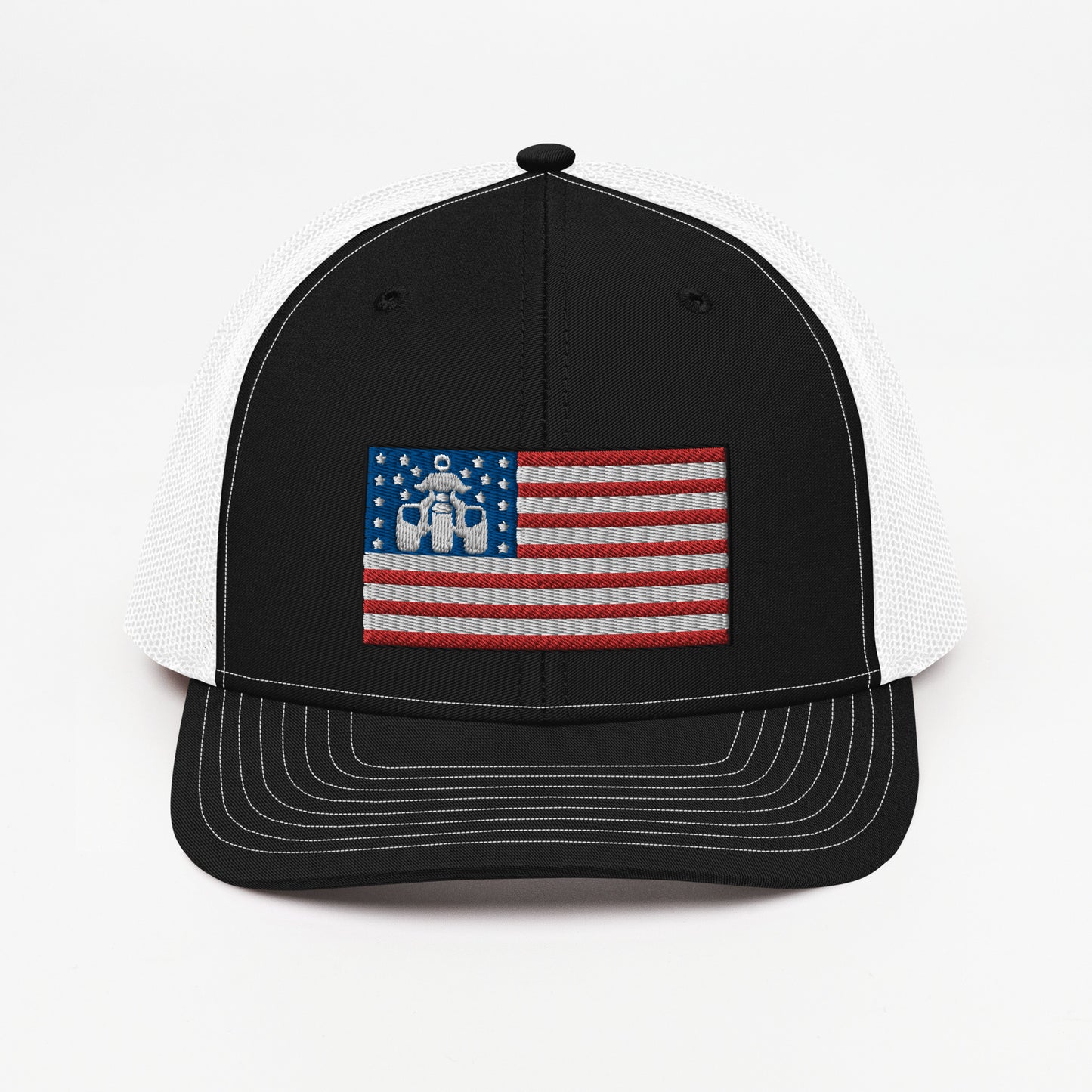 Threewheeler Flag Logo Richardson 112 Hat