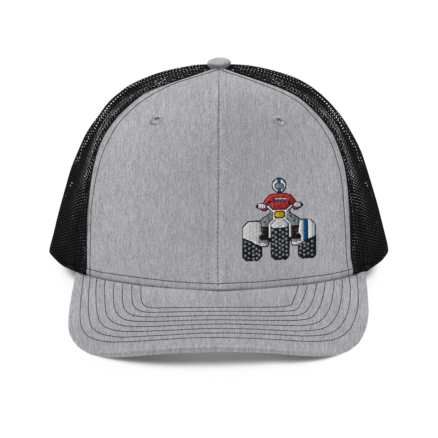 White Retro Threewheeler Richardson 112 Trucker Cap