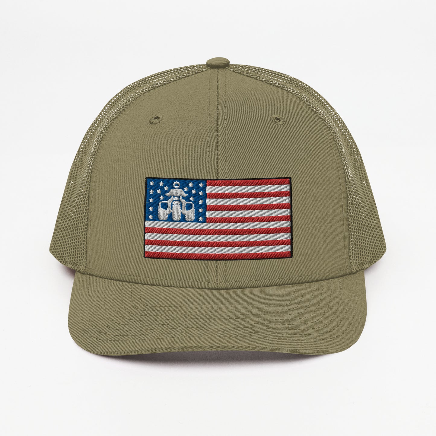 Threewheeler Flag Logo Richardson 112 Hat