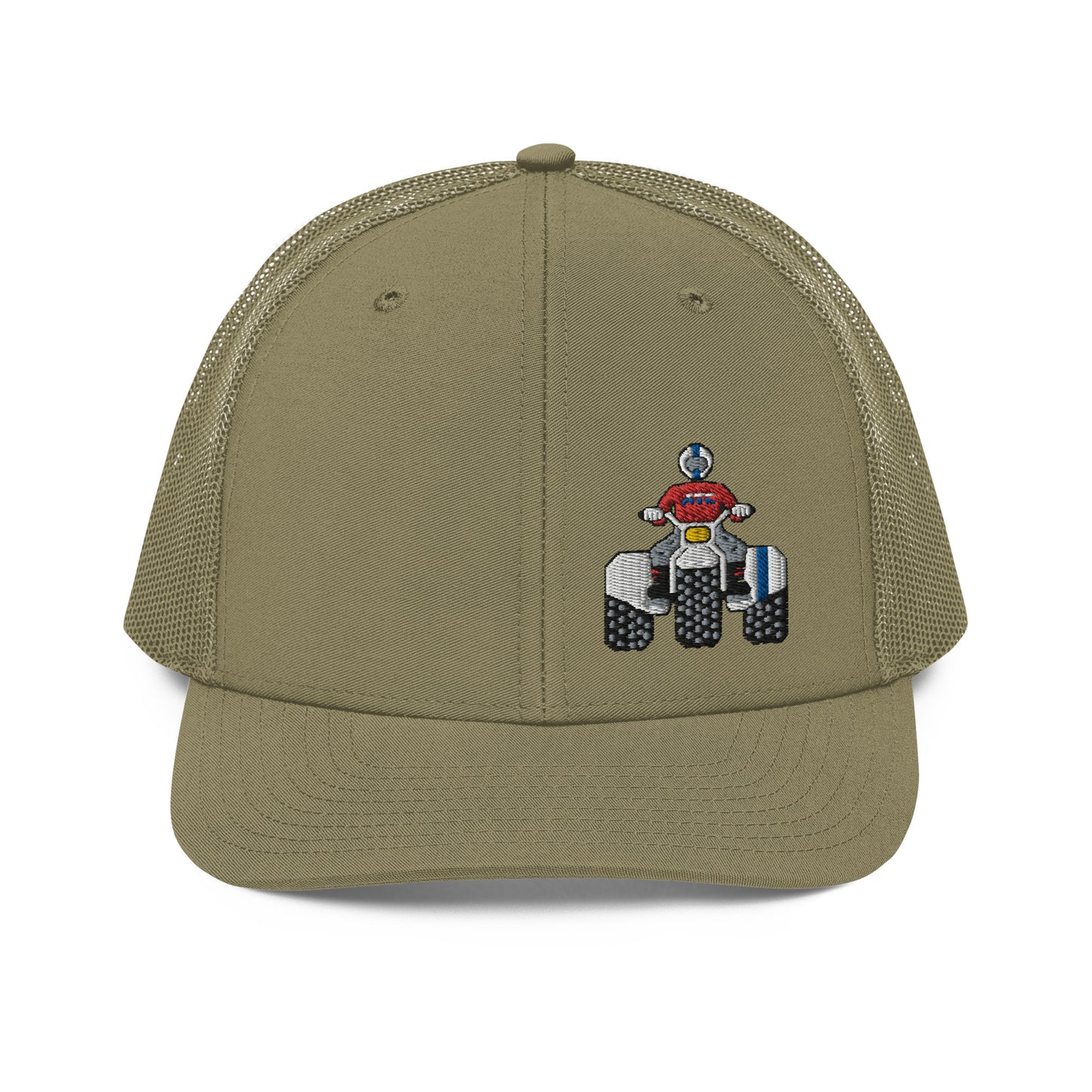 White Retro Threewheeler Richardson 112 Trucker Cap