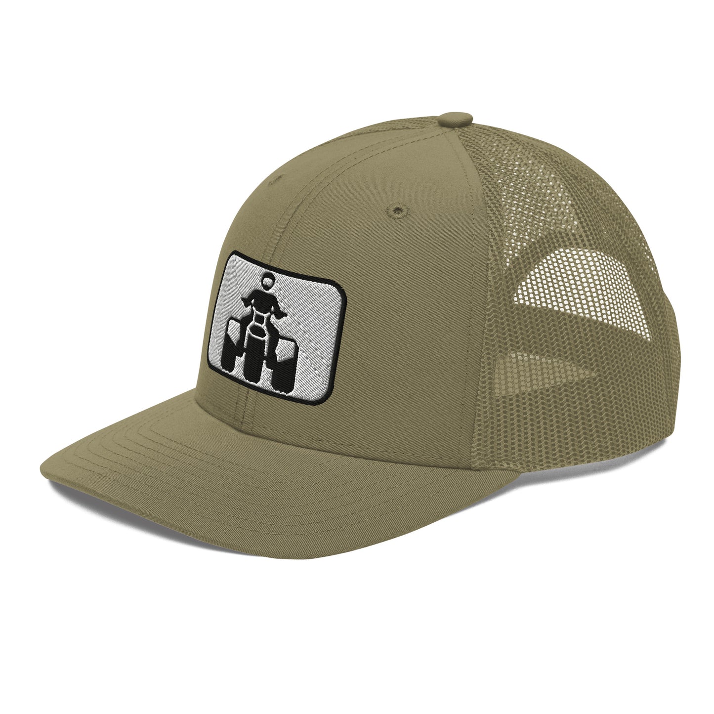 Black and White Threewheeler Richardson 112 Trucker Cap