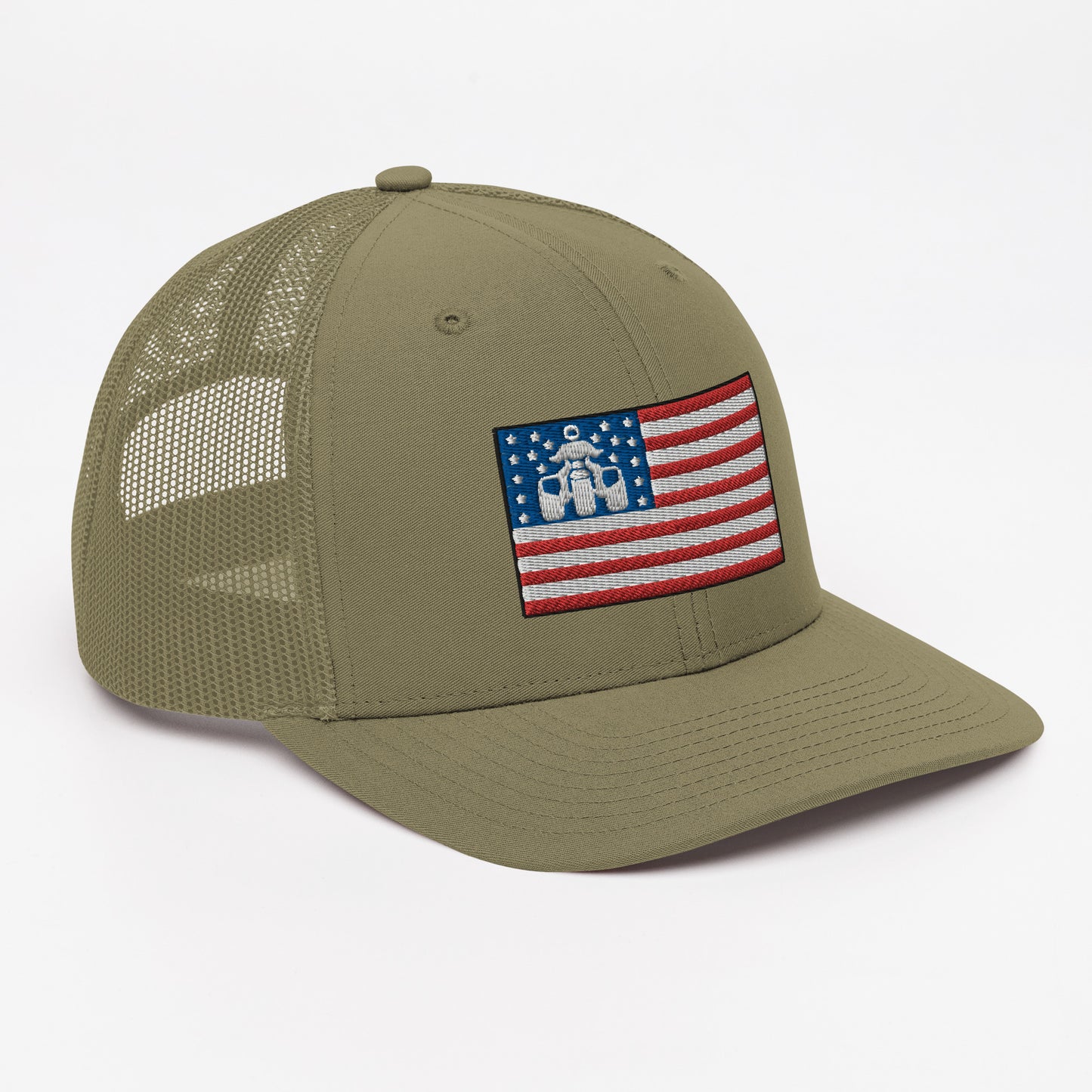 Threewheeler Flag Logo Richardson 112 Hat