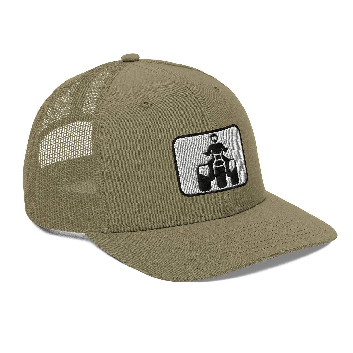 Black and White Threewheeler Richardson 112 Trucker Cap