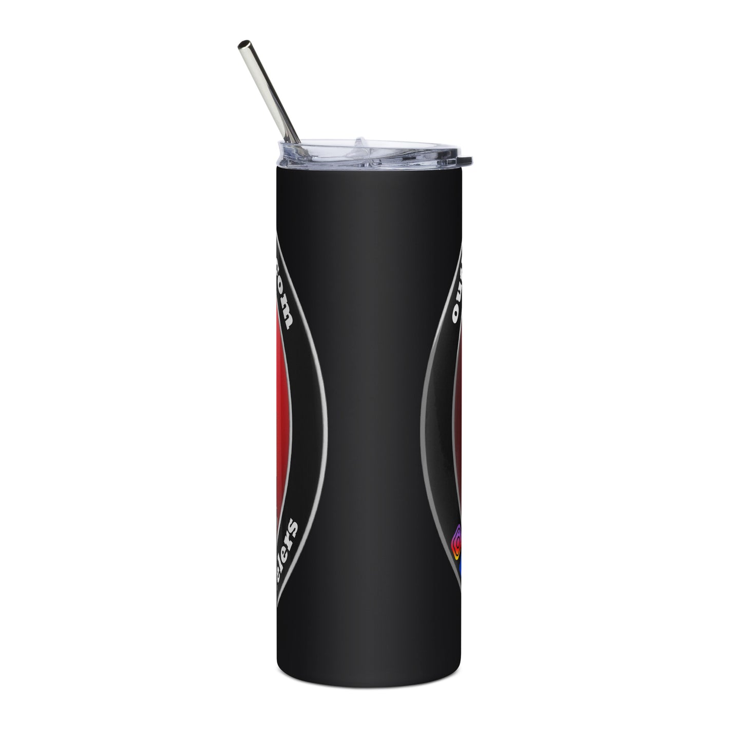 Outlawed Threewheelers Stainless steel tumbler