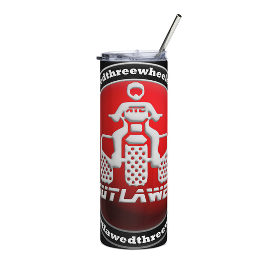 Outlawed Threewheelers Stainless steel tumbler