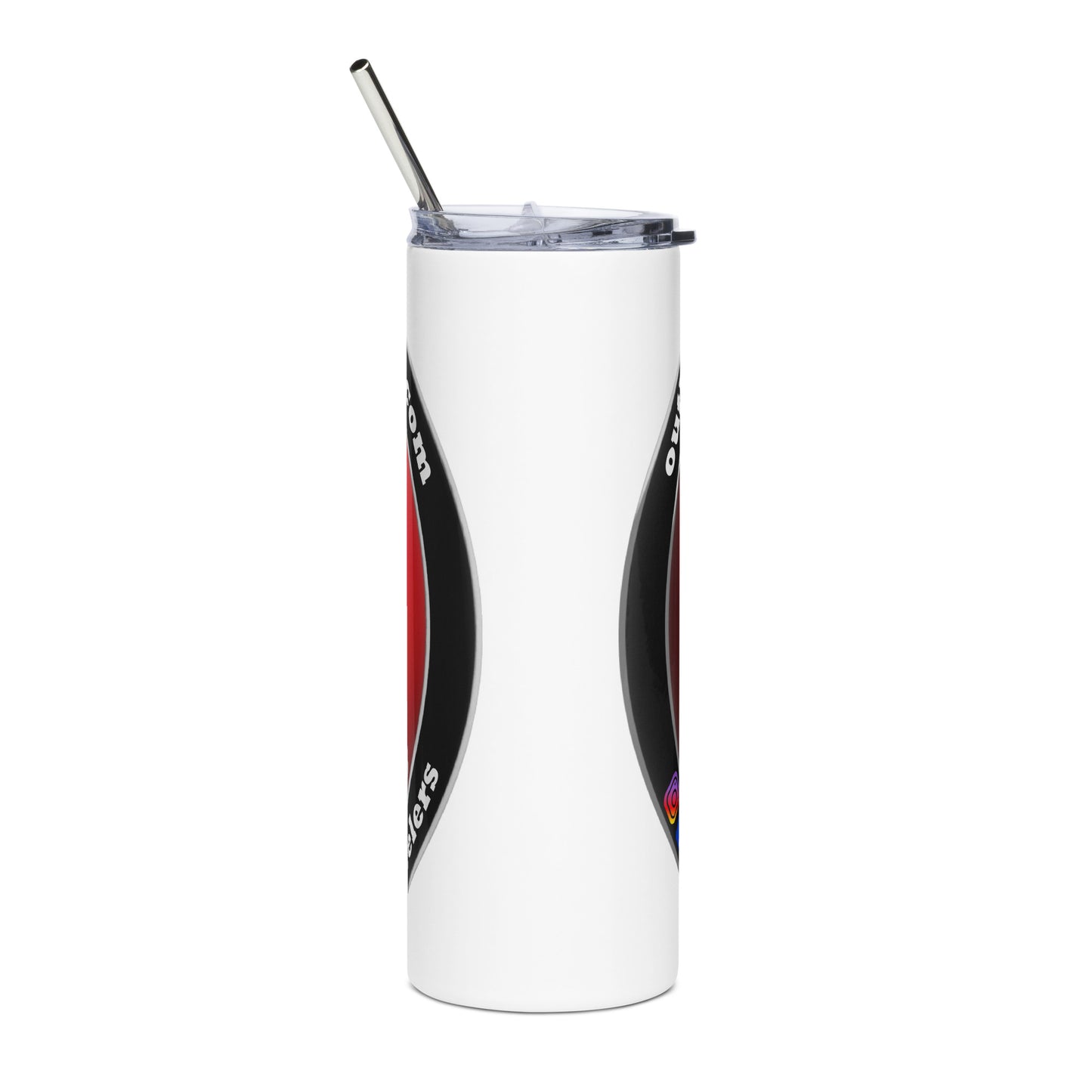 Outlawed Threewheelers Stainless steel tumbler