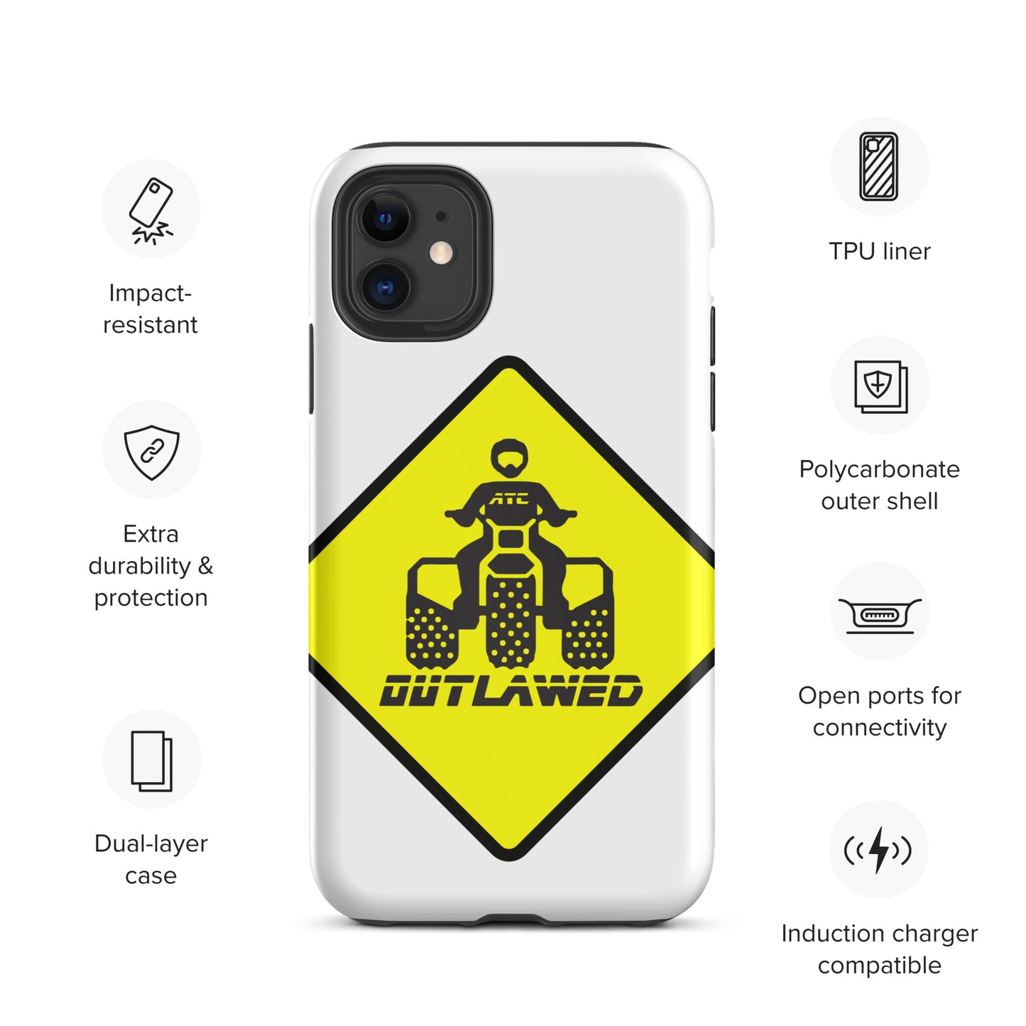 Street Sign Threewheeler Tough iPhone case