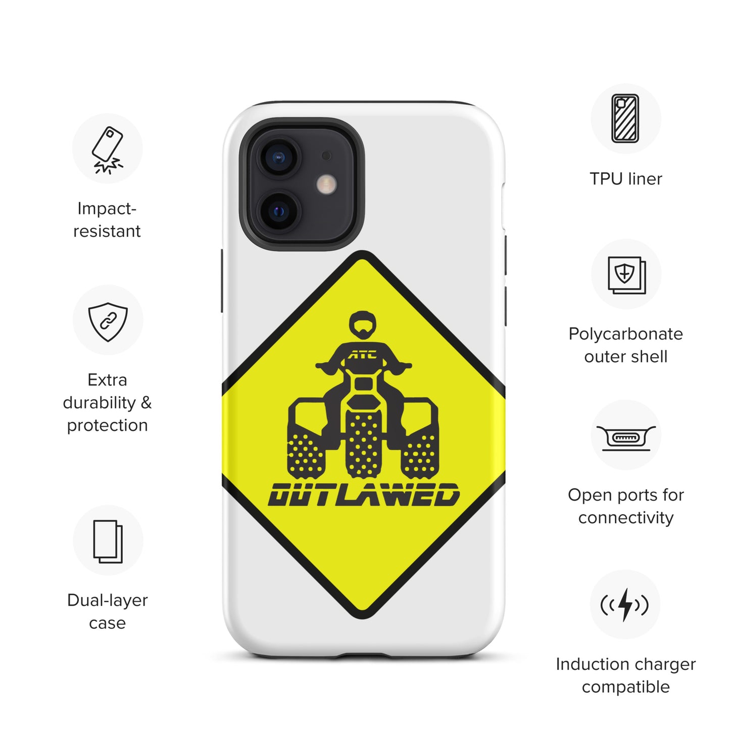 Street Sign Threewheeler Tough iPhone case