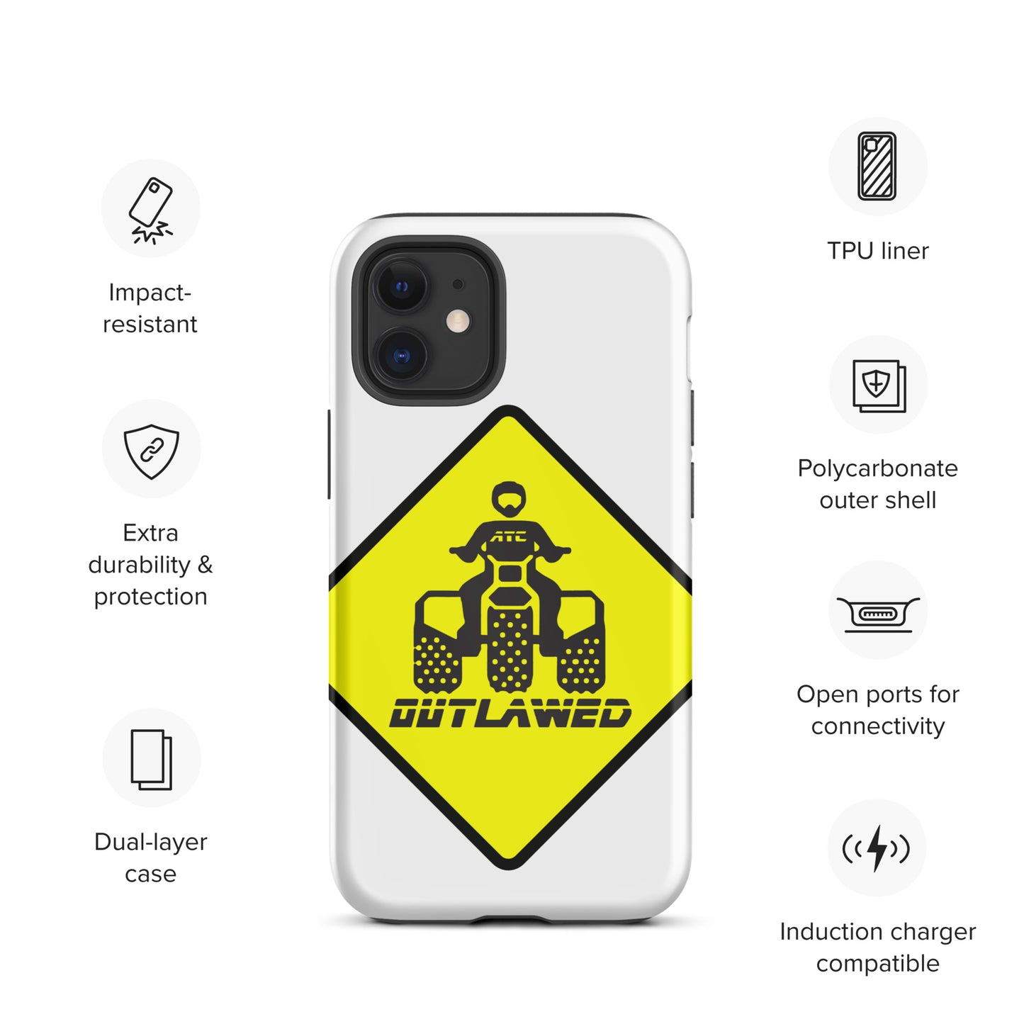 Street Sign Threewheeler Tough iPhone case