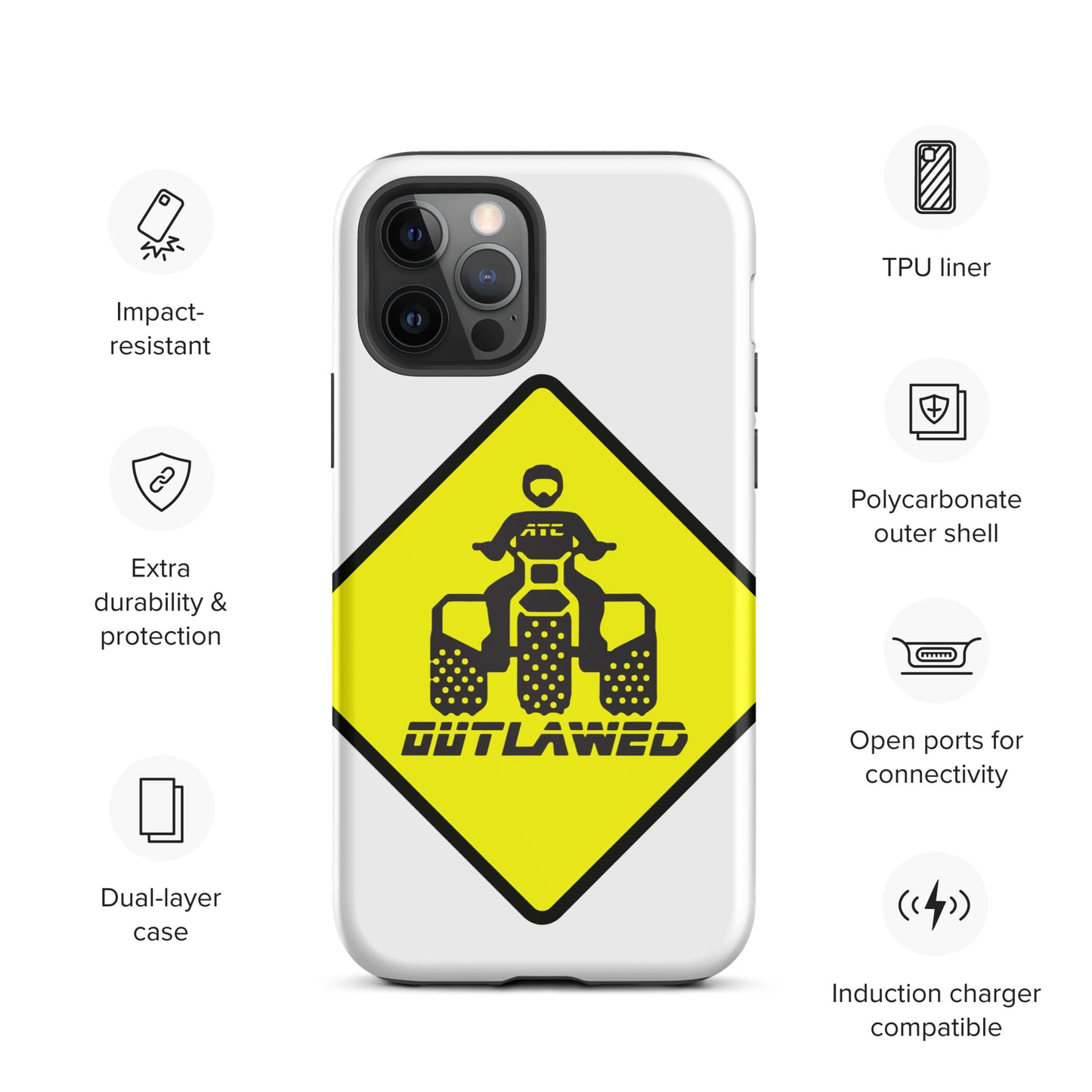 Street Sign Threewheeler Tough iPhone case