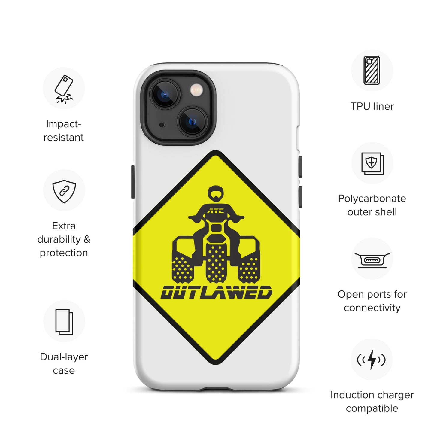 Street Sign Threewheeler Tough iPhone case