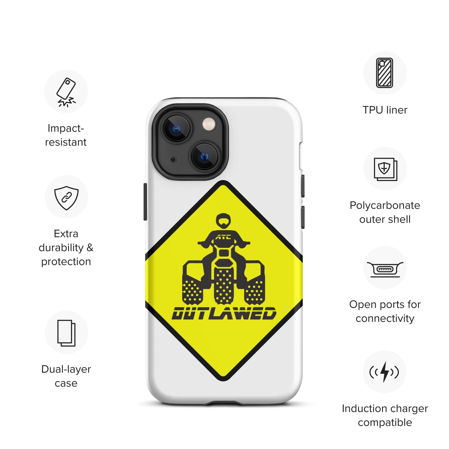 Street Sign Threewheeler Tough iPhone case