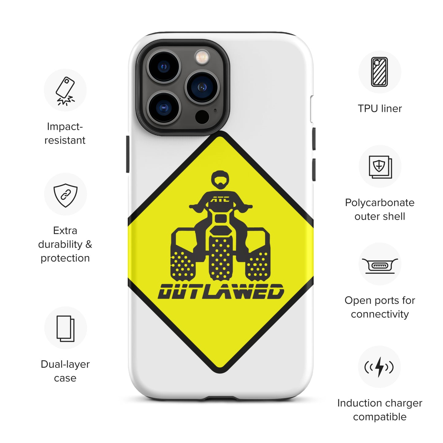 Street Sign Threewheeler Tough iPhone case