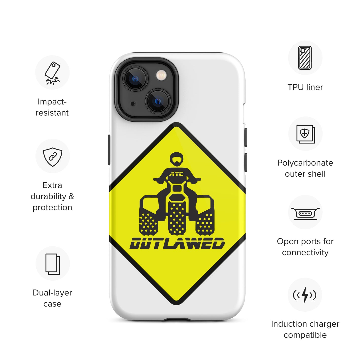 Street Sign Threewheeler Tough iPhone case