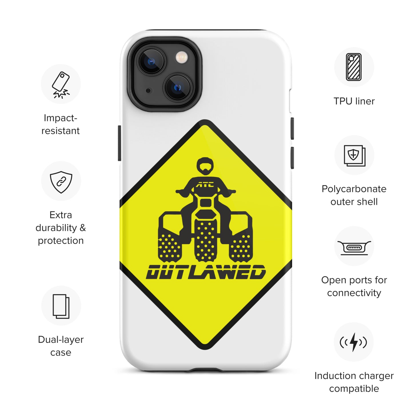 Street Sign Threewheeler Tough iPhone case