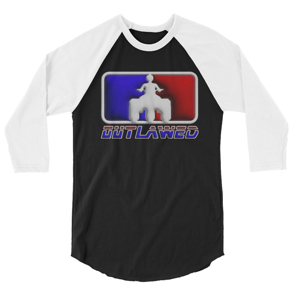 Pro League Threewheeler 3/4 sleeve raglan shirt