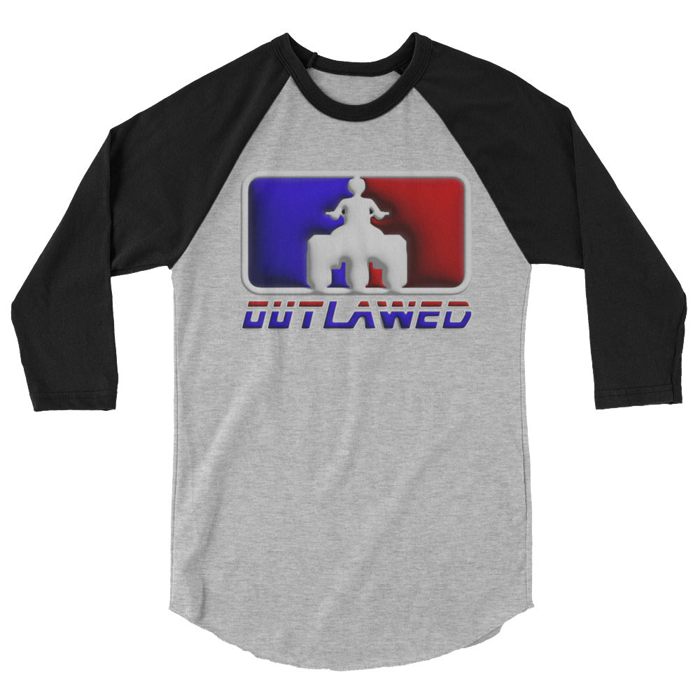 Pro League Threewheeler 3/4 sleeve raglan shirt