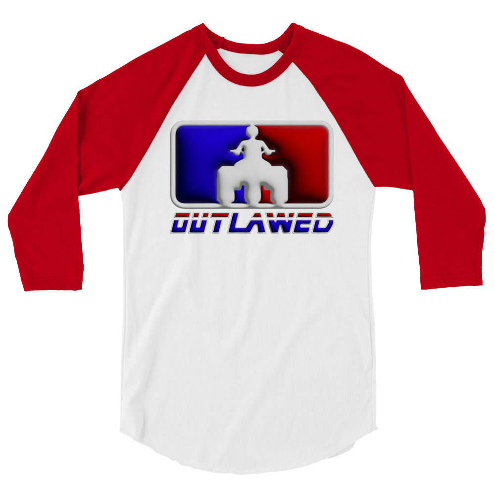 Pro League Threewheeler 3/4 sleeve raglan shirt