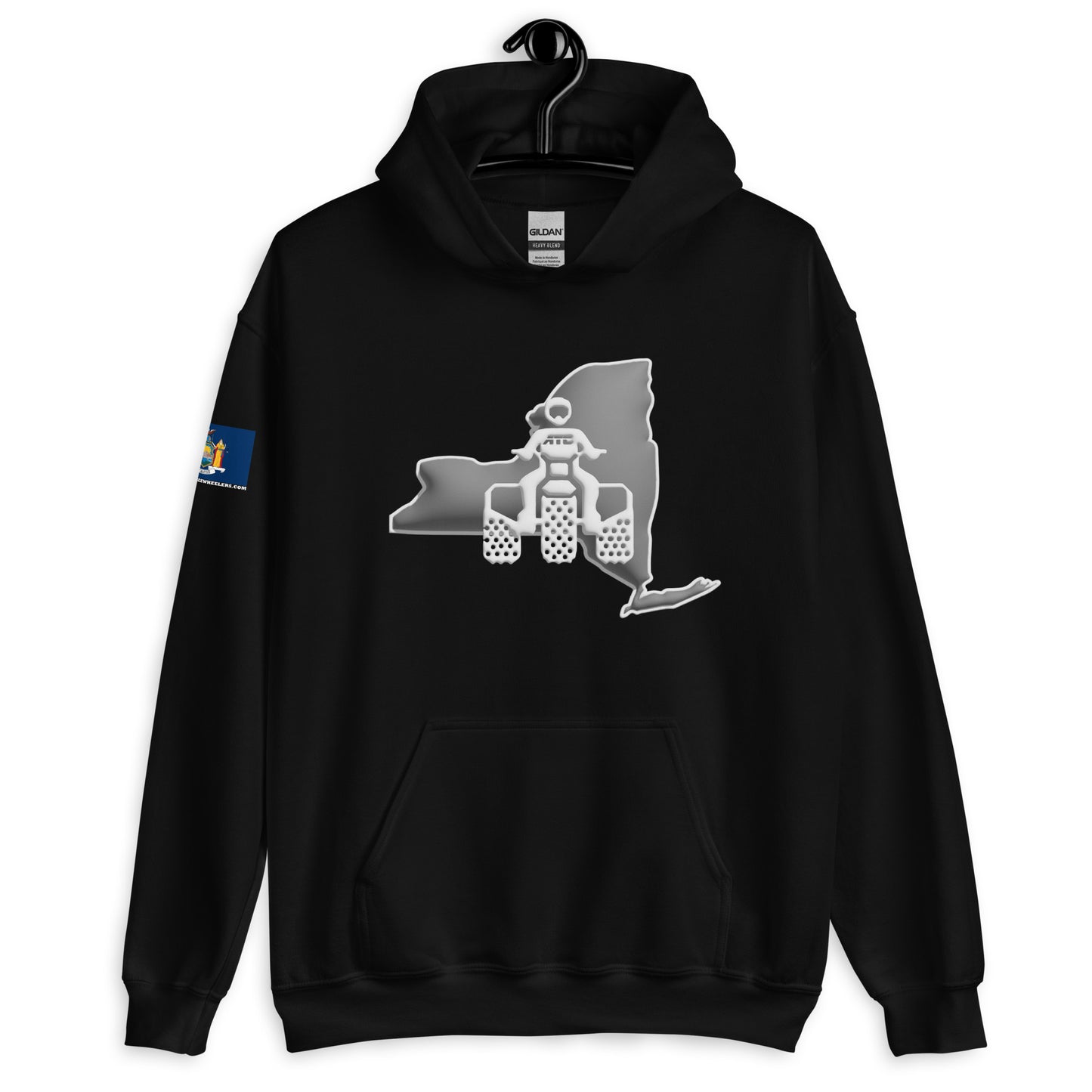 New York Threewheeler Gildan Hoodie