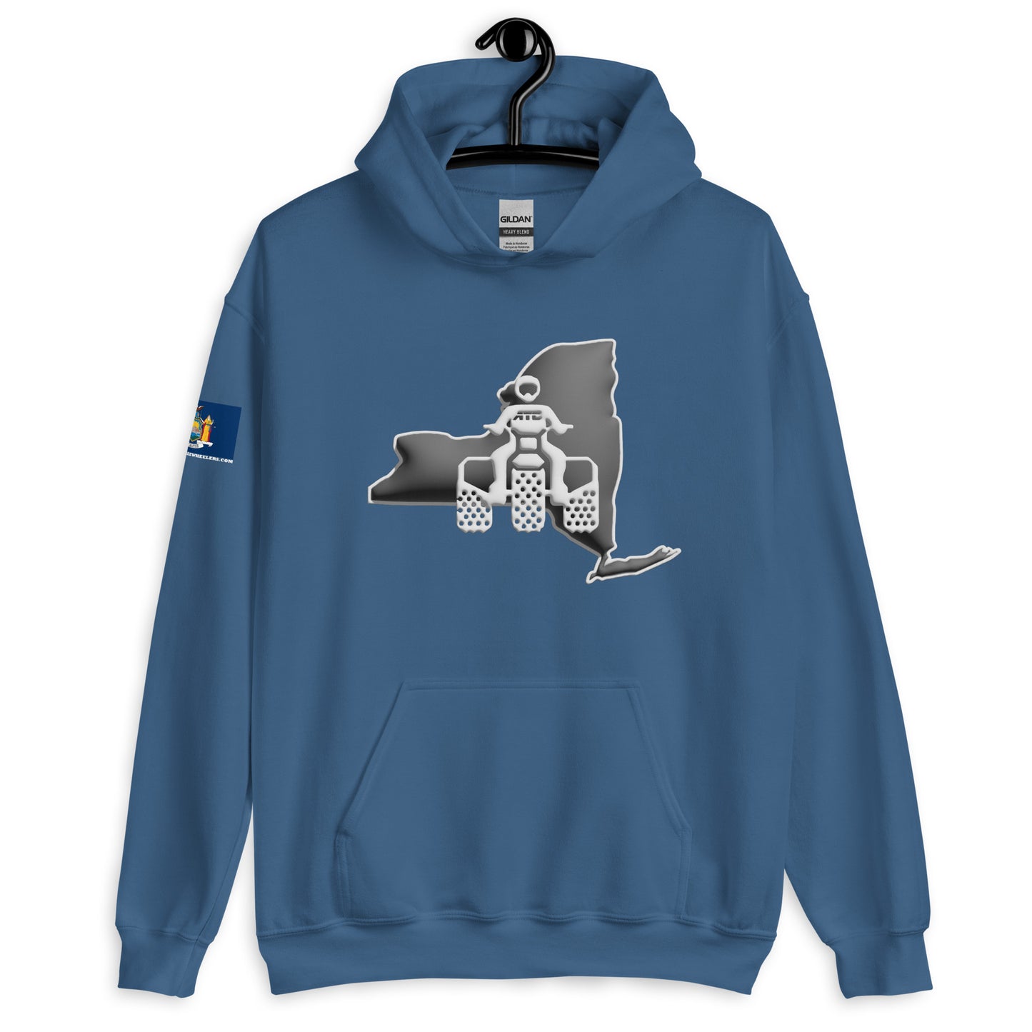 New York Threewheeler Gildan Hoodie