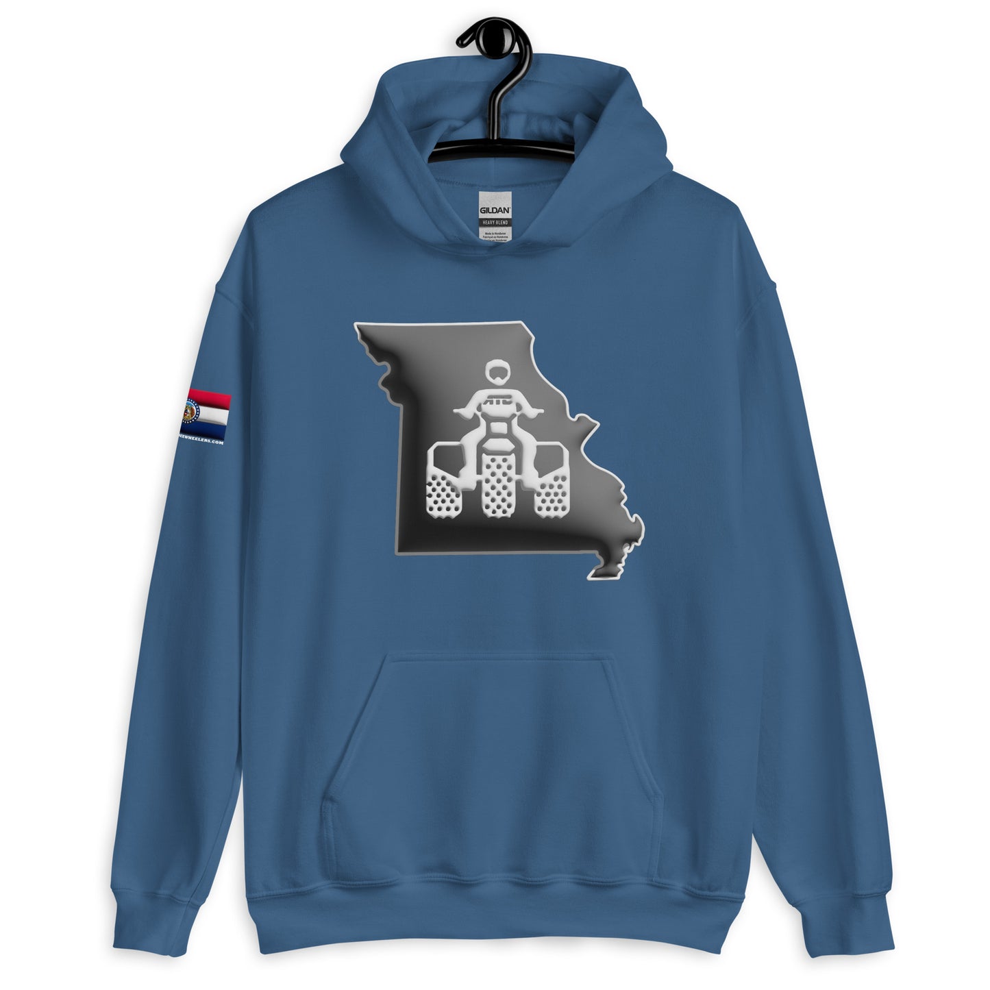 Missouri Threewheeler Gildan Hoodie