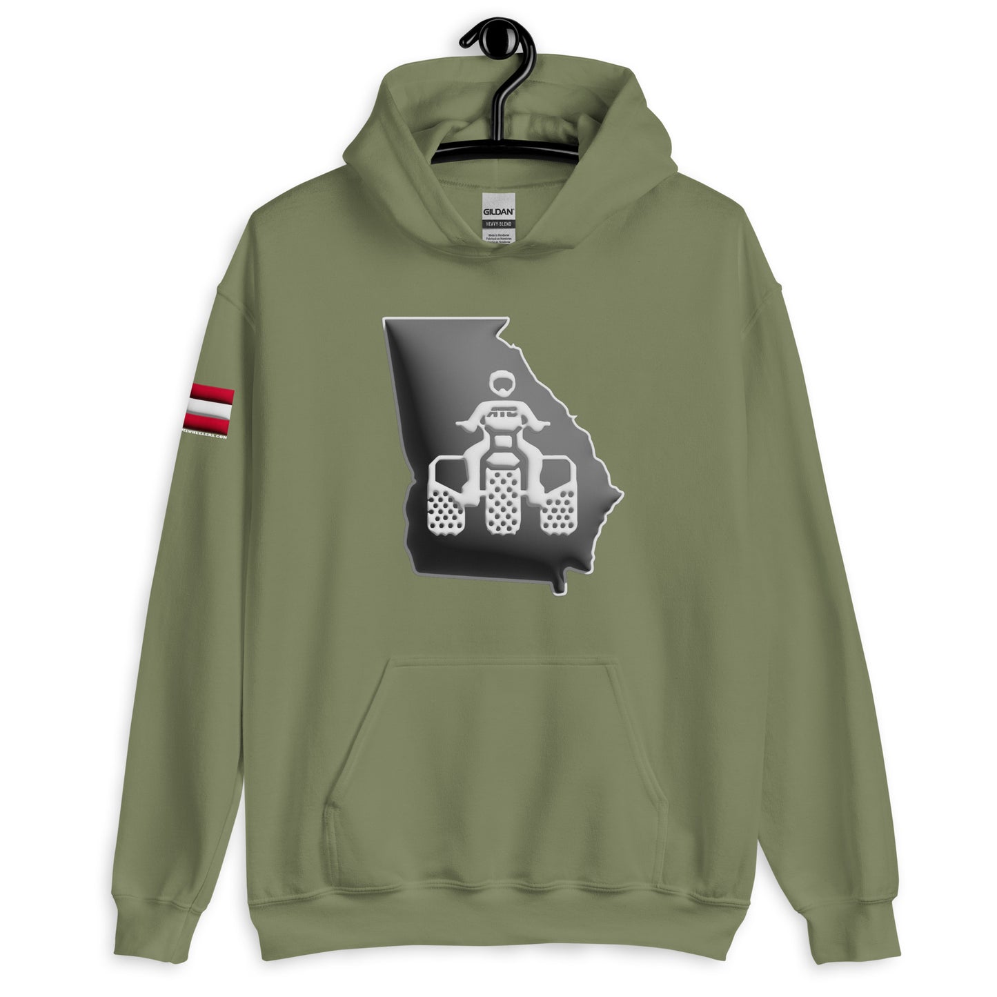 Georgia Threewheeler Gildan Hoodie