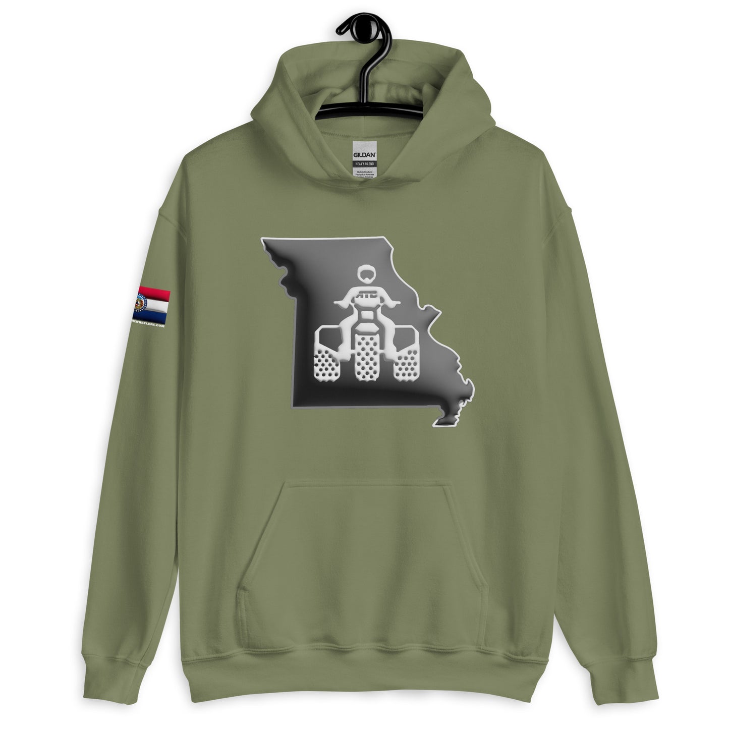 Missouri Threewheeler Gildan Hoodie