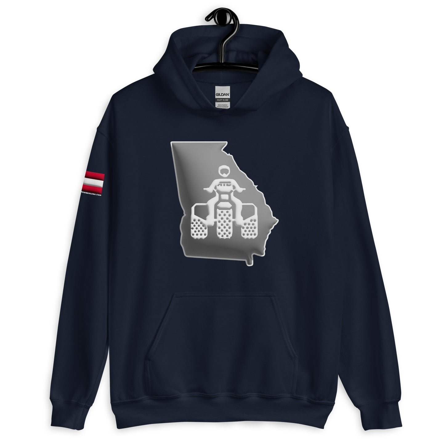 Georgia Threewheeler Gildan Hoodie