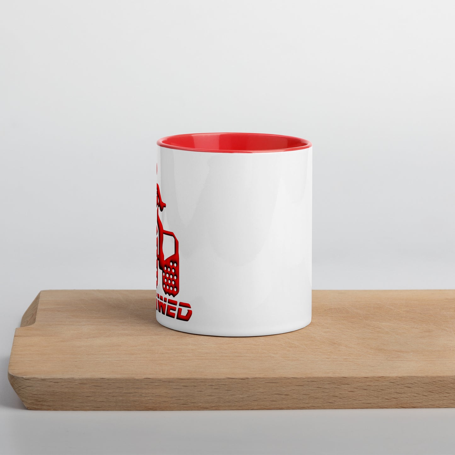 3d Original Threewheeler logo Mug with Color Inside